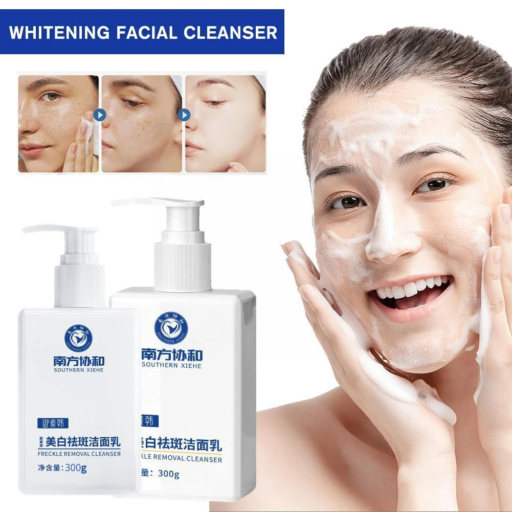 Whitening Facial Cleanser Facial Cleanser Moisturizing Foam Cleansing Color Cleanser Skin Brightening Facial W5U7