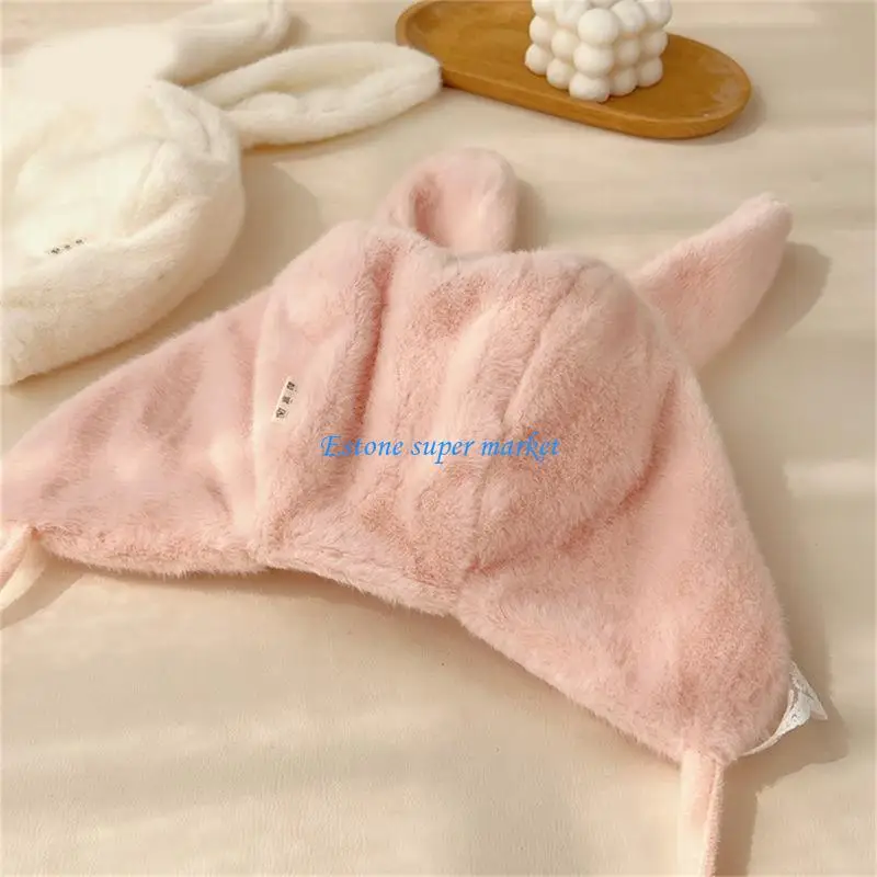 

090B Soft and Comfortable Infant Ear Protections Caps Cosy Fashionable Baby Warm Hat Windproof Hat for Travel and Outdoor Use