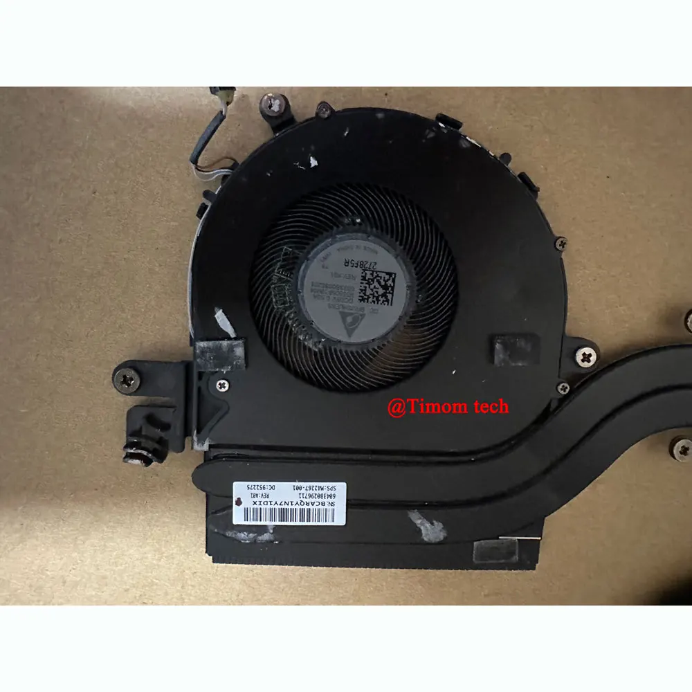 ND55C68-19M04 6033B0085201 for HP Elite Dragonfly G2 Original Laptop CPU Cooling Fan Heatsink UMA M42267-001