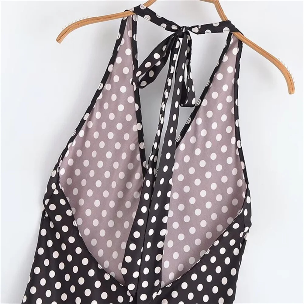 Nova feminino borboleta condensação volta ampla camada decorativa bolinhas pendurado pescoço colarinho vestido