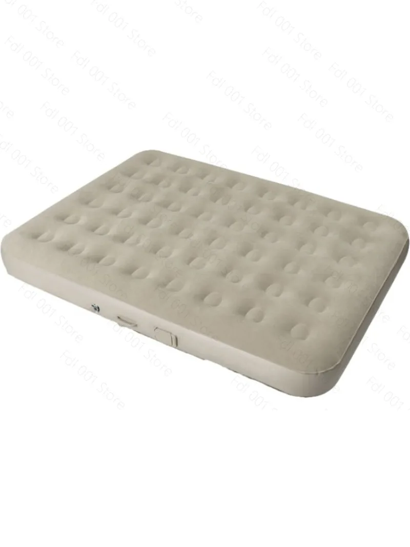 New thickened flocking inflatable bed one-click automatic charging and pumping household double outdoor portable air mattress