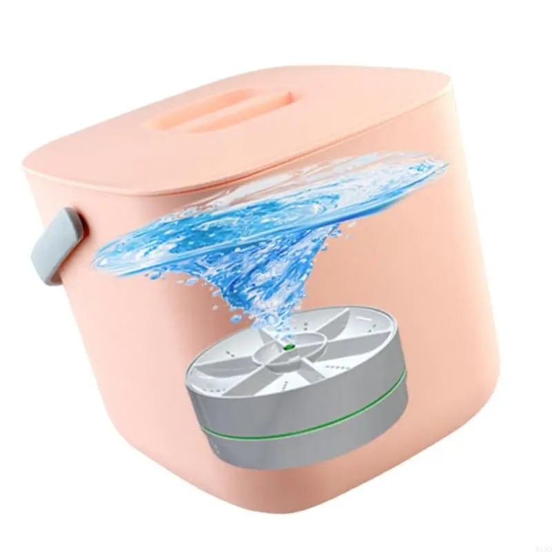 918D Máy rửa chén động mini trái cây và máy làm sạch không dây thực vật nhanh chóng loại bỏ thiết bị rửa bàn làm việc bằng