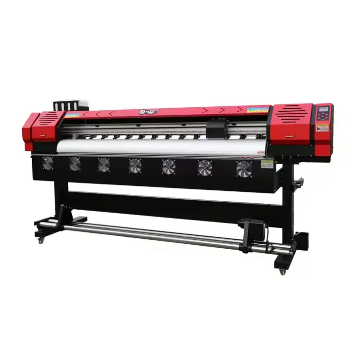 

64 Inch XP600 Eco Solvent Inkjet Printer Plotter Machine 1.6M Digital Vinyl Tarpaulin Flex Banner Outdoor Printer 1440dpi Used