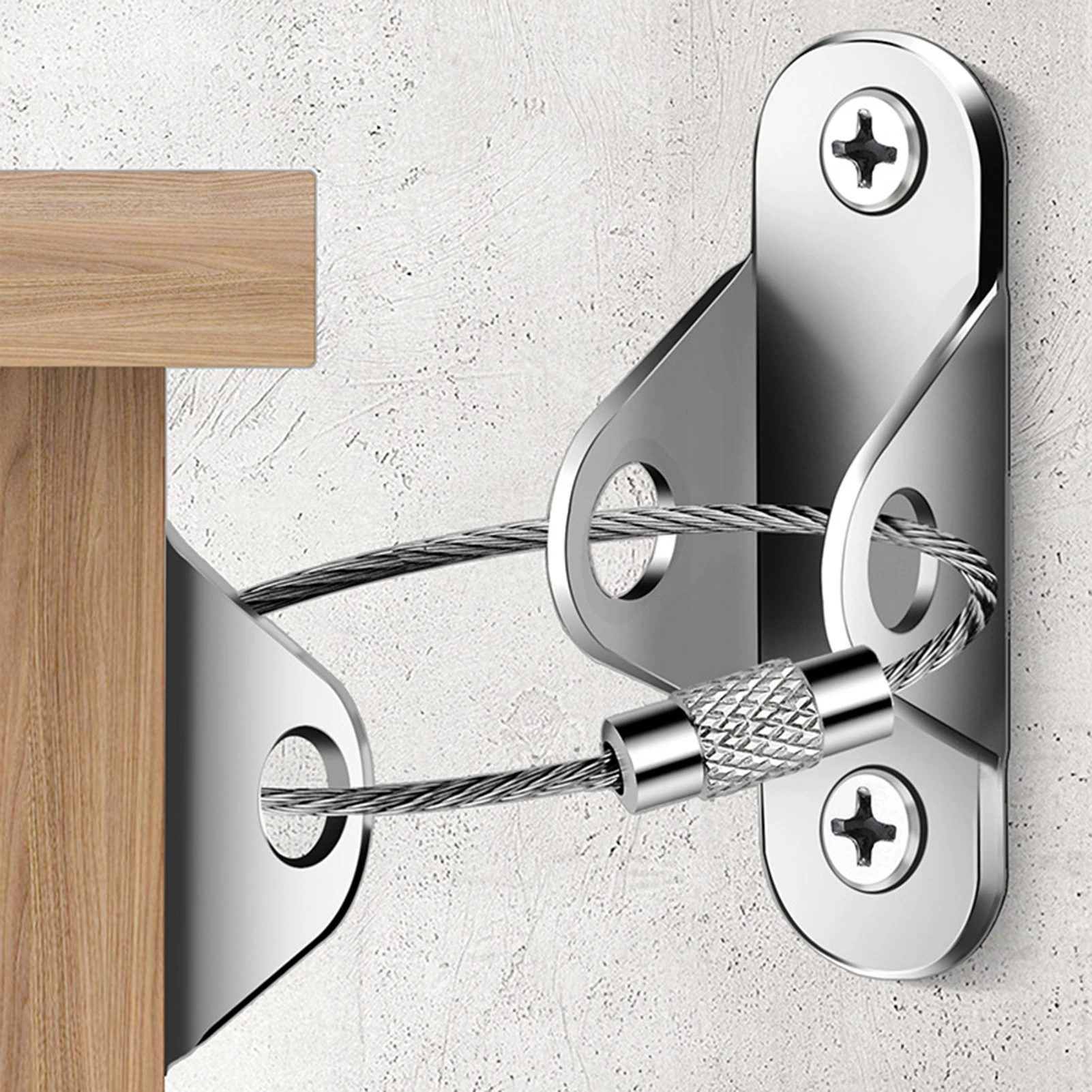 

Furniture Anchors for ofing Stainless Steel Resistant Metal Strap Furniture Fasteners for Furniture Dresser & Bookshelf