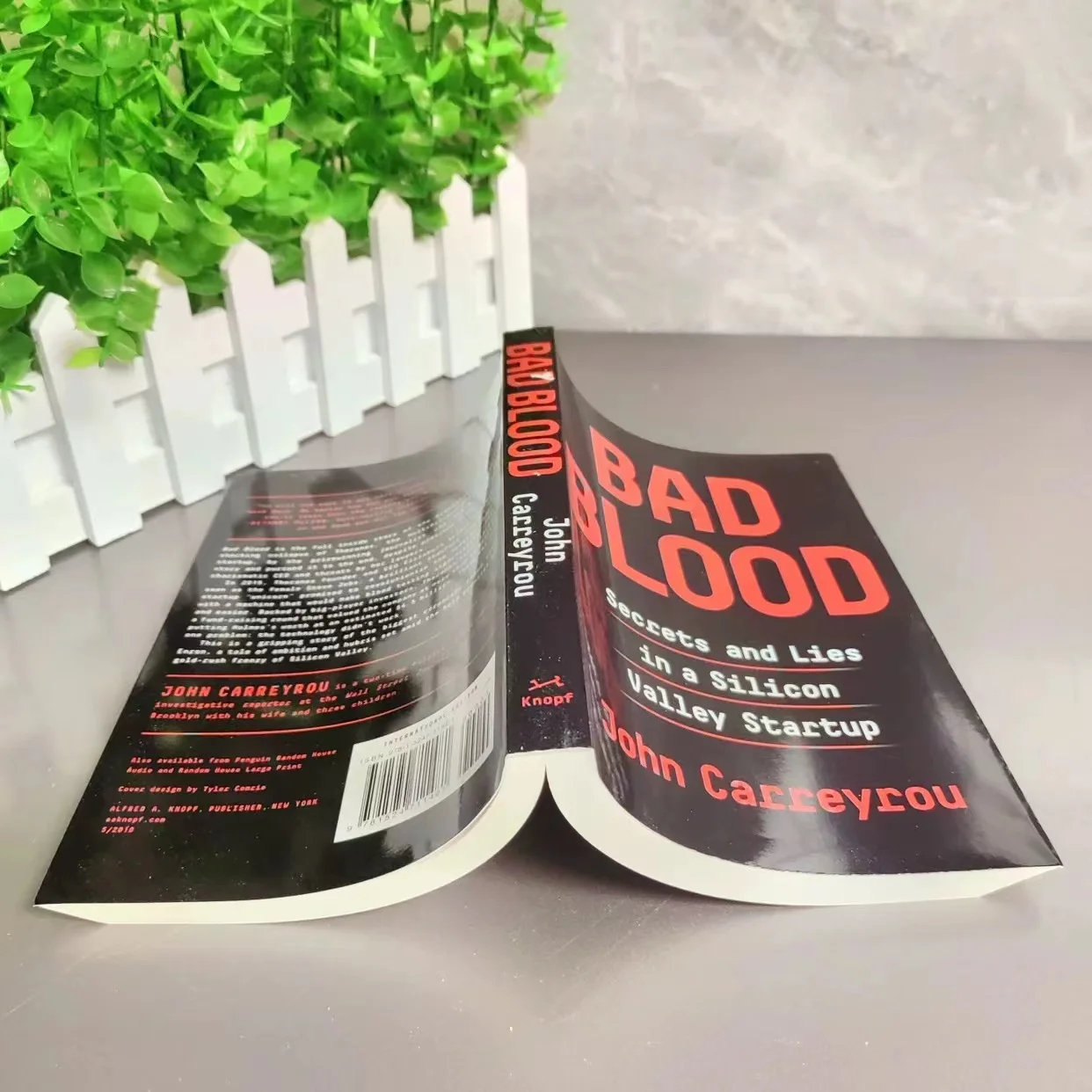 Bad Blood : Secrets and Lies in A Silicon Valley Startup Paperback Book English