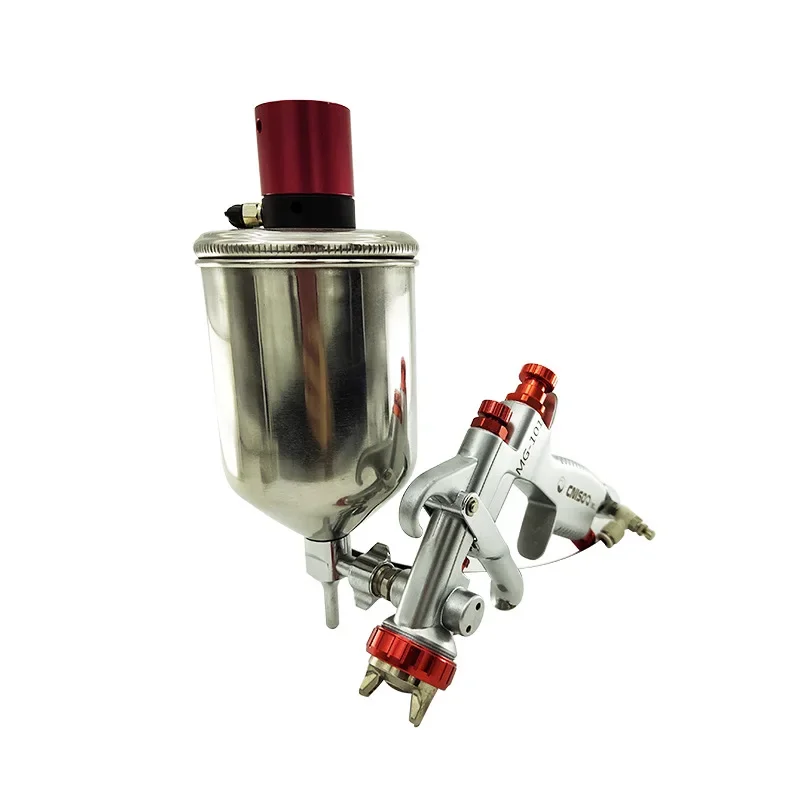 Paint gun under pot car household air operated dispensing blender tool
