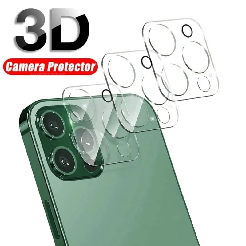 3D HD Back Camera Glass Protectors for iPhone 14 13 11 12 Pro Max 13 Mini Lens Protective Glass Film on IPhone 12 13 14 PRO MAX