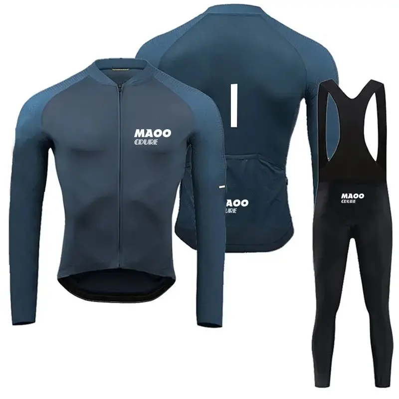 Genuine Professional Ultra Lightweight Cycling Suit Outdoor Road Bike Bike Gear, Cycling Overalls Long Sleeve Top