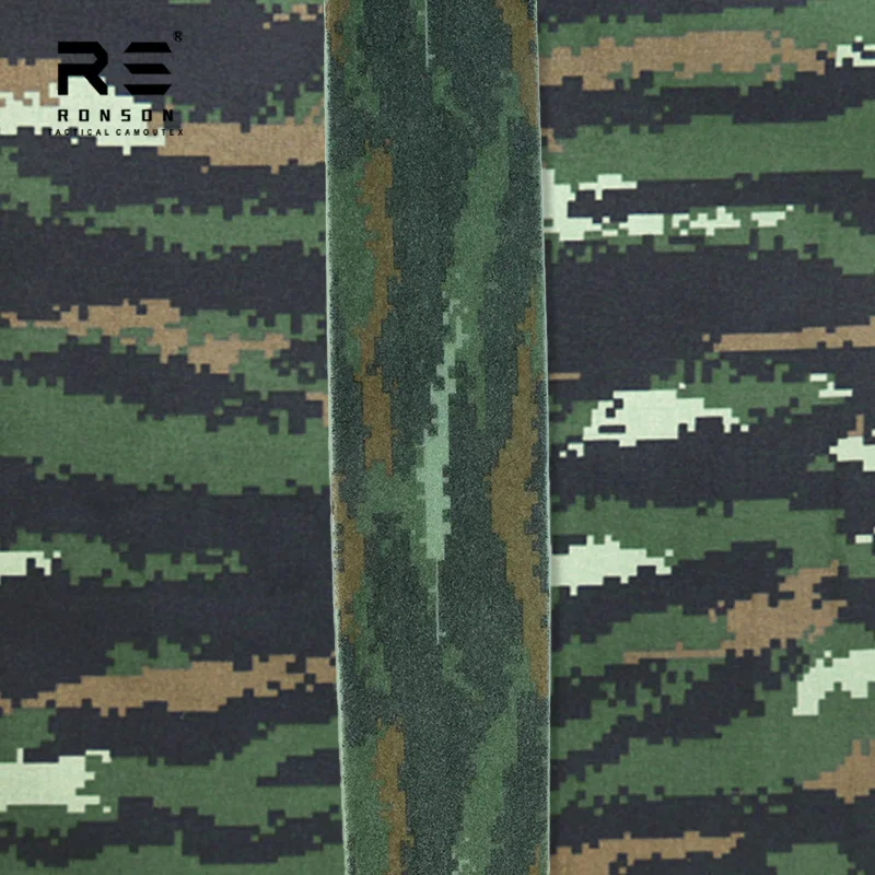 Chinese 07WJ Camouflage Printed 4 Inch Nylon for Loop Fastener Tape Eco-Friendly Material for Tactical Gears Hot Sale