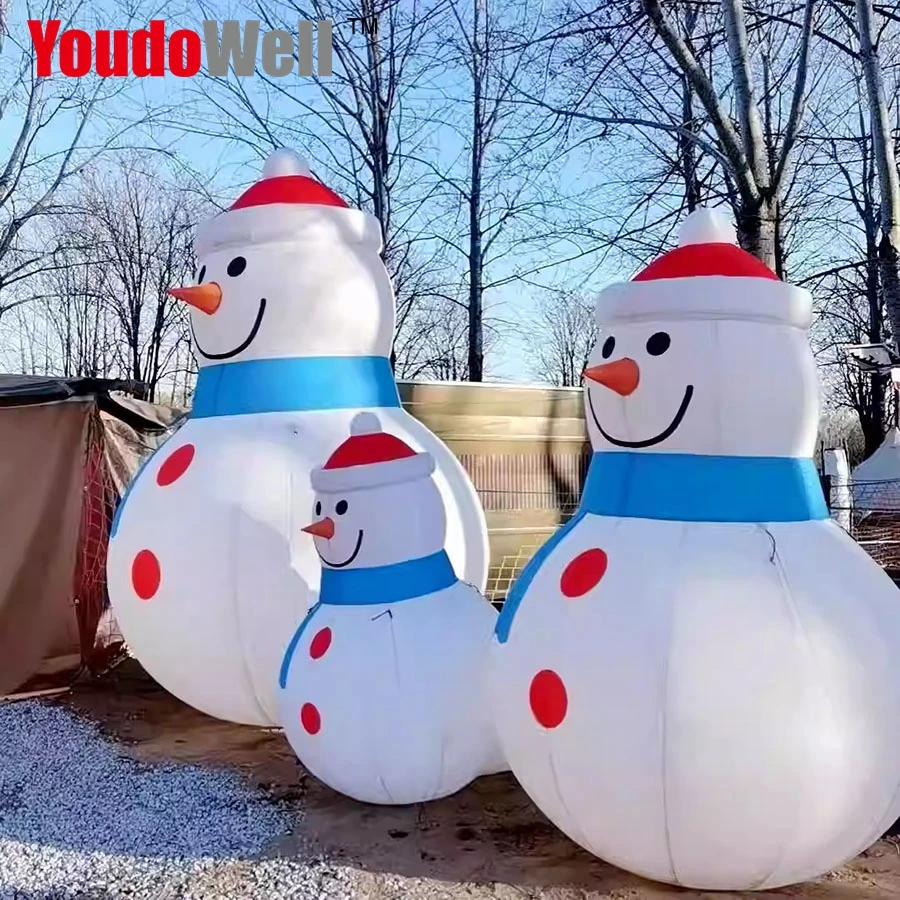 

Inflatable Christmas, Christmas snowman family, outdoor garden decoration