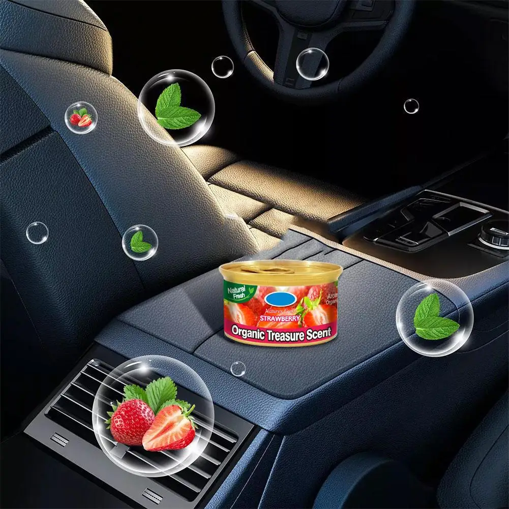 NEW Car Air Fresheners Car Flavoring Perfume Canned Coffee Car Long-Lasting Flavor Aromatherapy Auto Tool Deodorant Wood Bl F6Z4