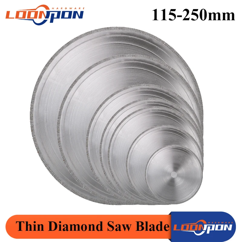 6 ~ 14 cali 150mm-300mm cienka brzeszczot diamentowy lapidarna tarcza tnąca do kamieni szklanych narzędzie tnące średnica otworu 20mm (4/5 "), 25mm