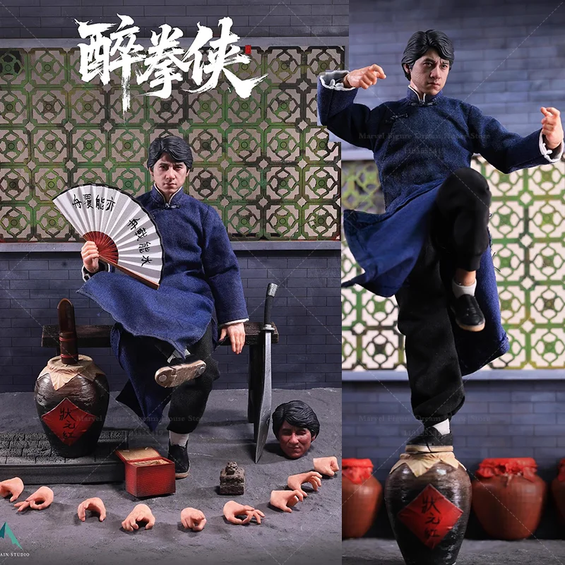 

1/12 Scale Drunken Boxing Pictographic Fist Body and Technique‌ 6-inch Full Set Action Figure Soldier In Stock Mountain Studio