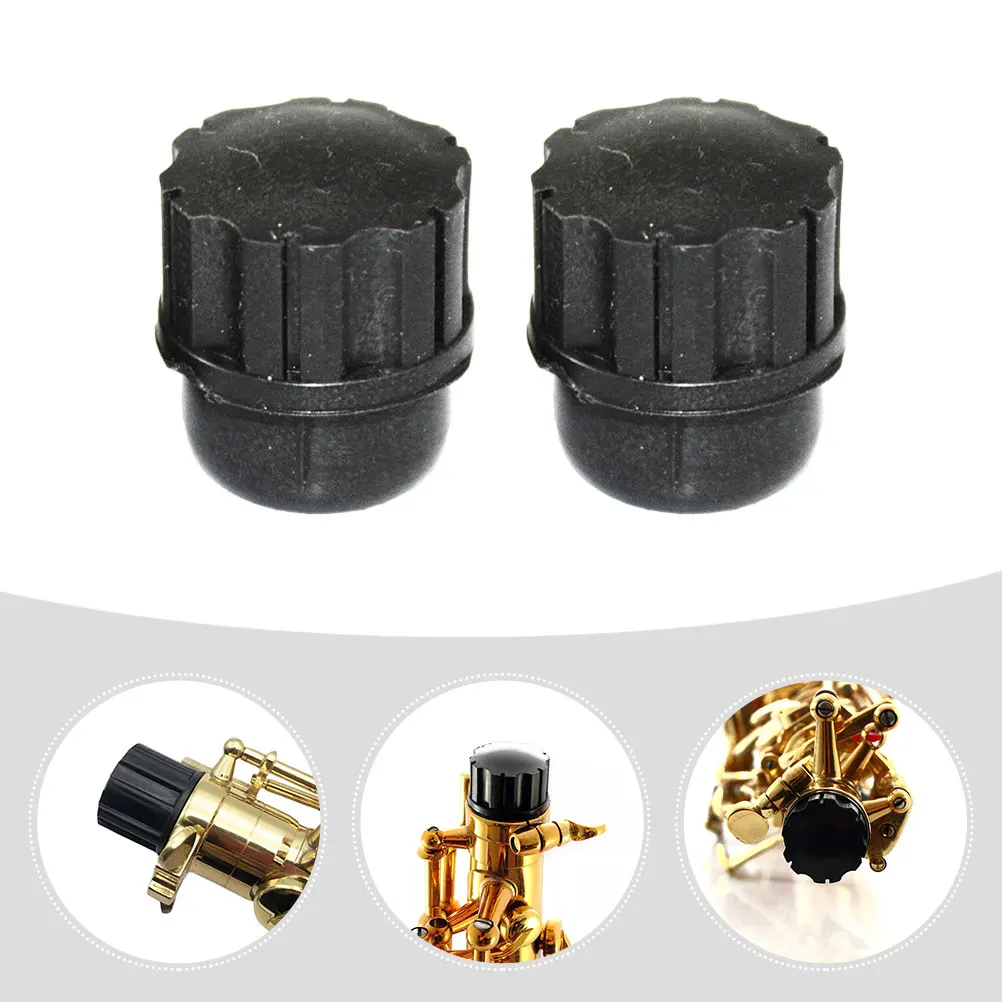 

2 Pcs Saxophone Plug Plastic Stopper Soprano Protection Small Accessory Protective Part