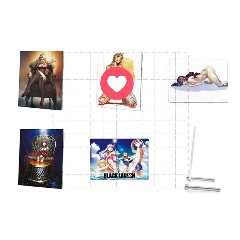 

Аниме голландский Gretel Revy Balalaika Roberta Shenhua фигурка куклы маленькая акриловая подставка модель тарелка косплей игрушка для подарка