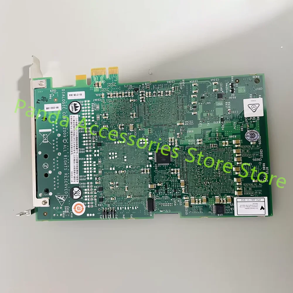 DNI1210TEPE2HMP IP voice card ET: GEMP4 50-0108-XX PCI-E interface
