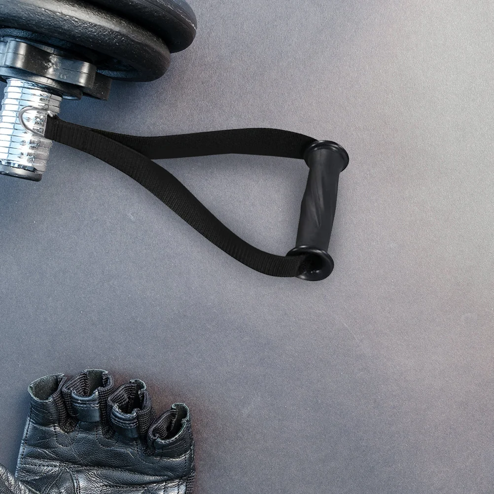 مقابض شريط المقاومة خفيفة الوزن وصغيرة الحجم ومريحة للياقة البدنية لتدريبات القوة في صالة الألعاب الرياضية المنزلية #2
