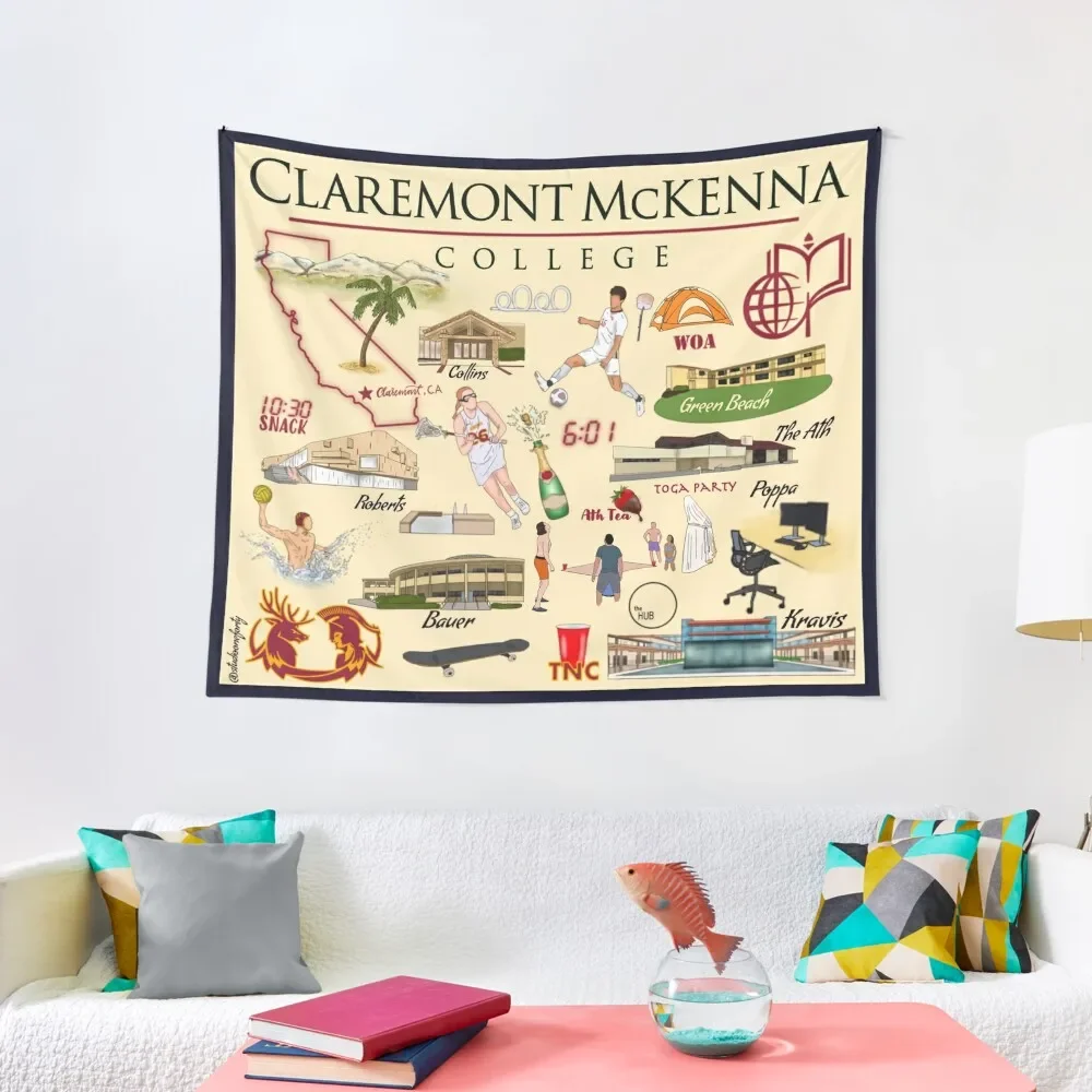 

Claremont McKenna College (wall art, home decor, stickers) Tapestry Home Decor Accessories Decorations For Room Tapestry