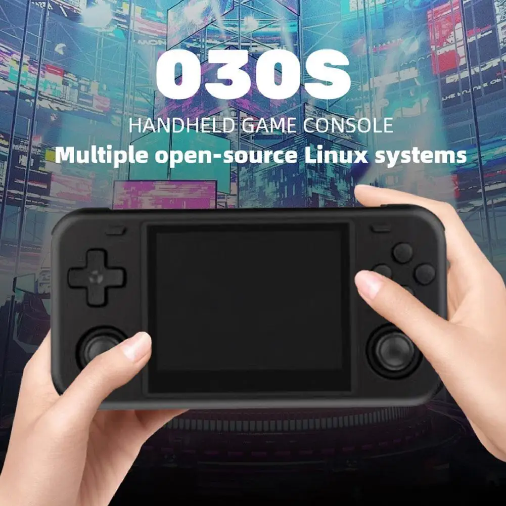 

Portable Retro Open Source Handheld Game Console O30S System Built-in Multiple Games Support External Games And Simulators