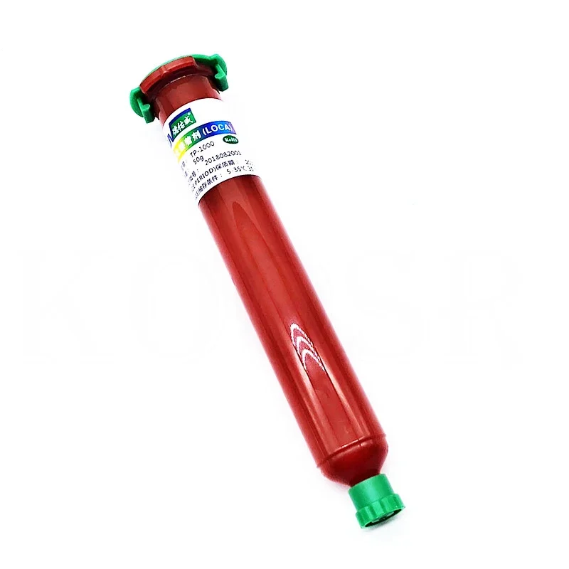 شحن مجاني tp-1000 UV Glue LOCA Liquid Optical Clear Adhesive لإصلاح iPhone Samsung HTC Glass