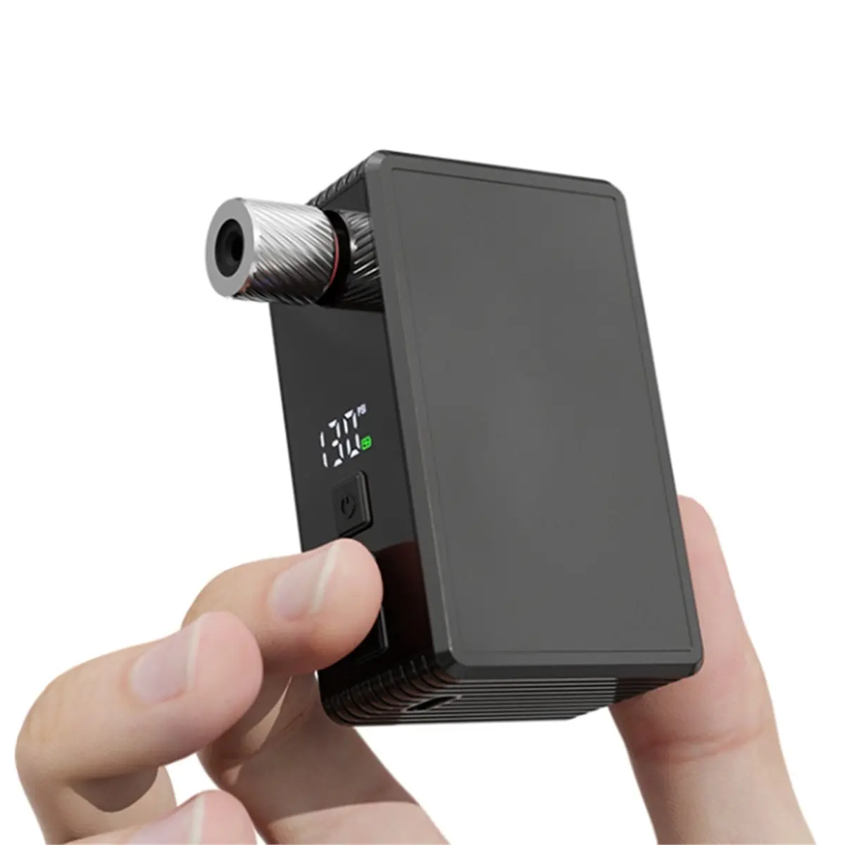 ミニ電動自動エアポンプポータブルデジタルインフレーター - ロードバイクシュレーダープレスタタイヤ 130PSI 800mAh