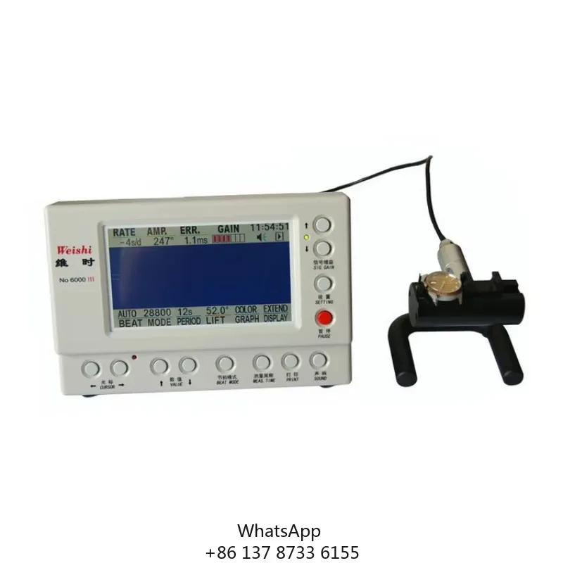 

No.6000 III Mechanical Watch Testing Machine Watch Timegrapher For Watchmakers