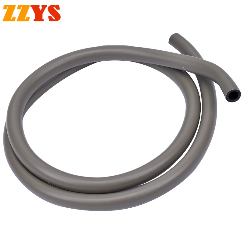 8mmx12mm Motorcycle Double Layer Tubing Fuel Exhaust Pipe Valve Vacuum Oil Tube Negative Pressure Trachea Vacuum Hose Length 1m