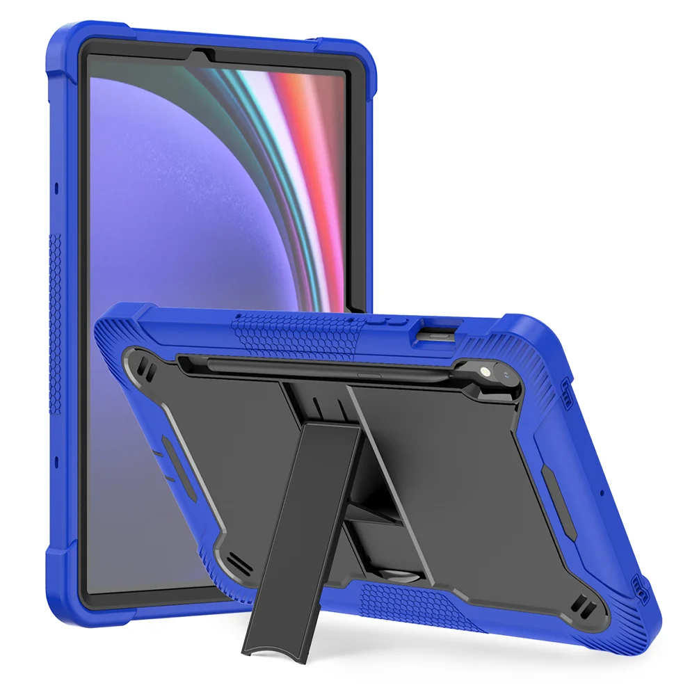 

Чехол для планшета Samsung Tab S10 S9 S8 S7 Plus FE A9 A8 A7 S6 Lite S7fe, толстая сверхпрочная противоударная подставка, твердый чехол