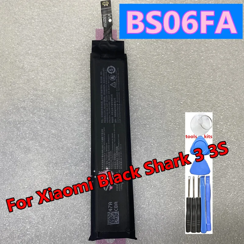 BS06FA 2360mah For Black Shark 3 3S Black Shark Replacement Phone Battery BSO6FA