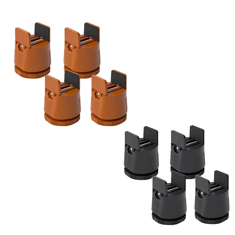 

ABUN-Bed Risers Adjustable Furniture Risers,Table Desk Chair Risers With Clamp, Bed Frame Risers Height Adjustable