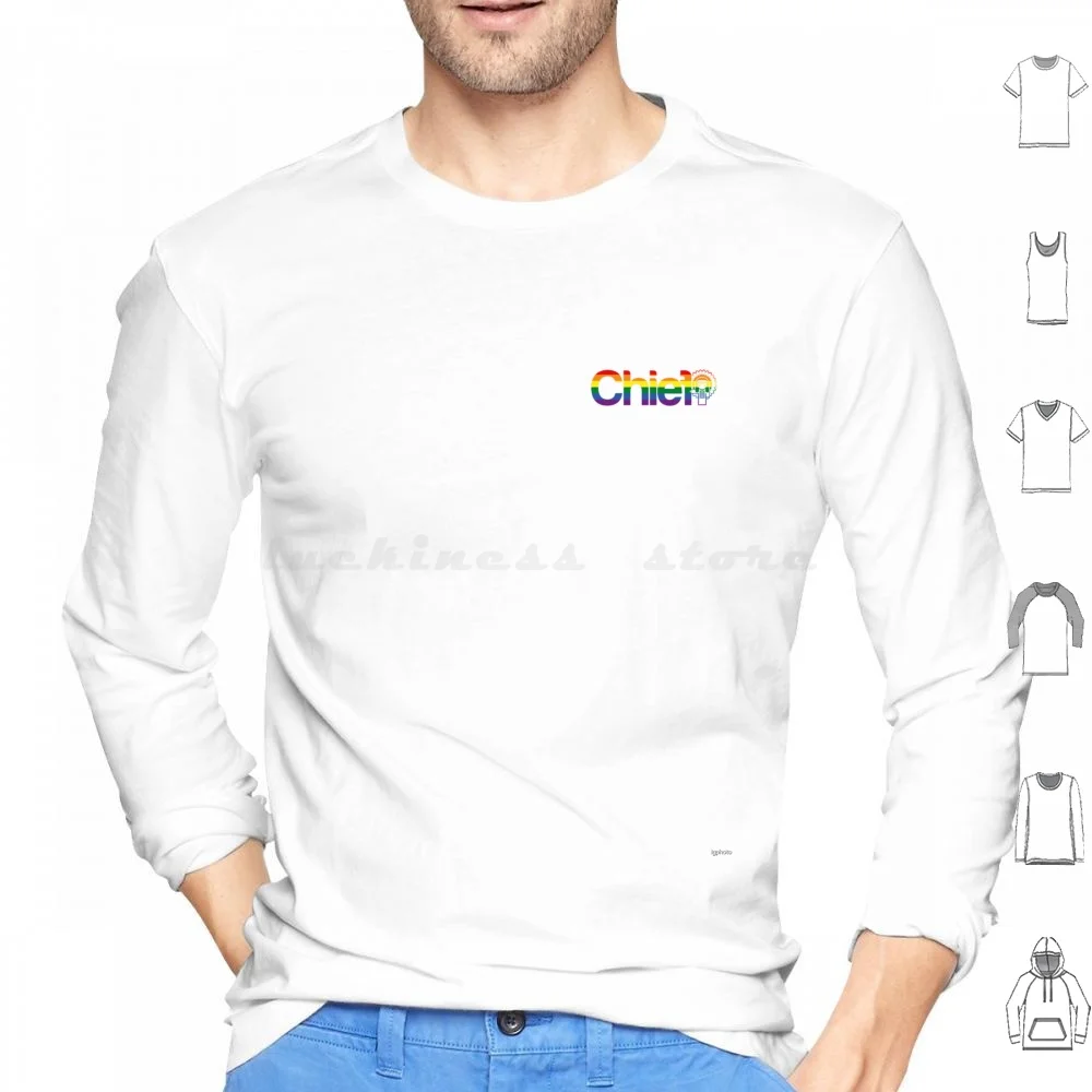 Project Chief-Rainbow Hoodie cotton Long Sleeve Chief Raindow Feather American Colours Headdress