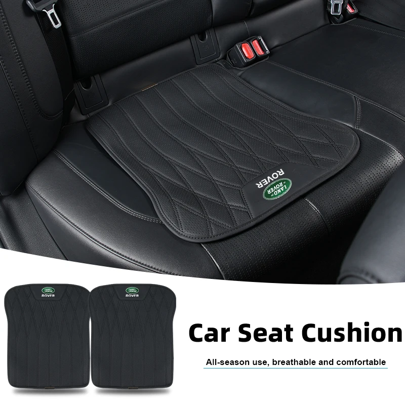 Cuscino per seggiolino auto in pelle, tappetino antiscivolo, copertura protettiva per sedile, accessori per Land Rover Range Rover Evoque Velar Defender