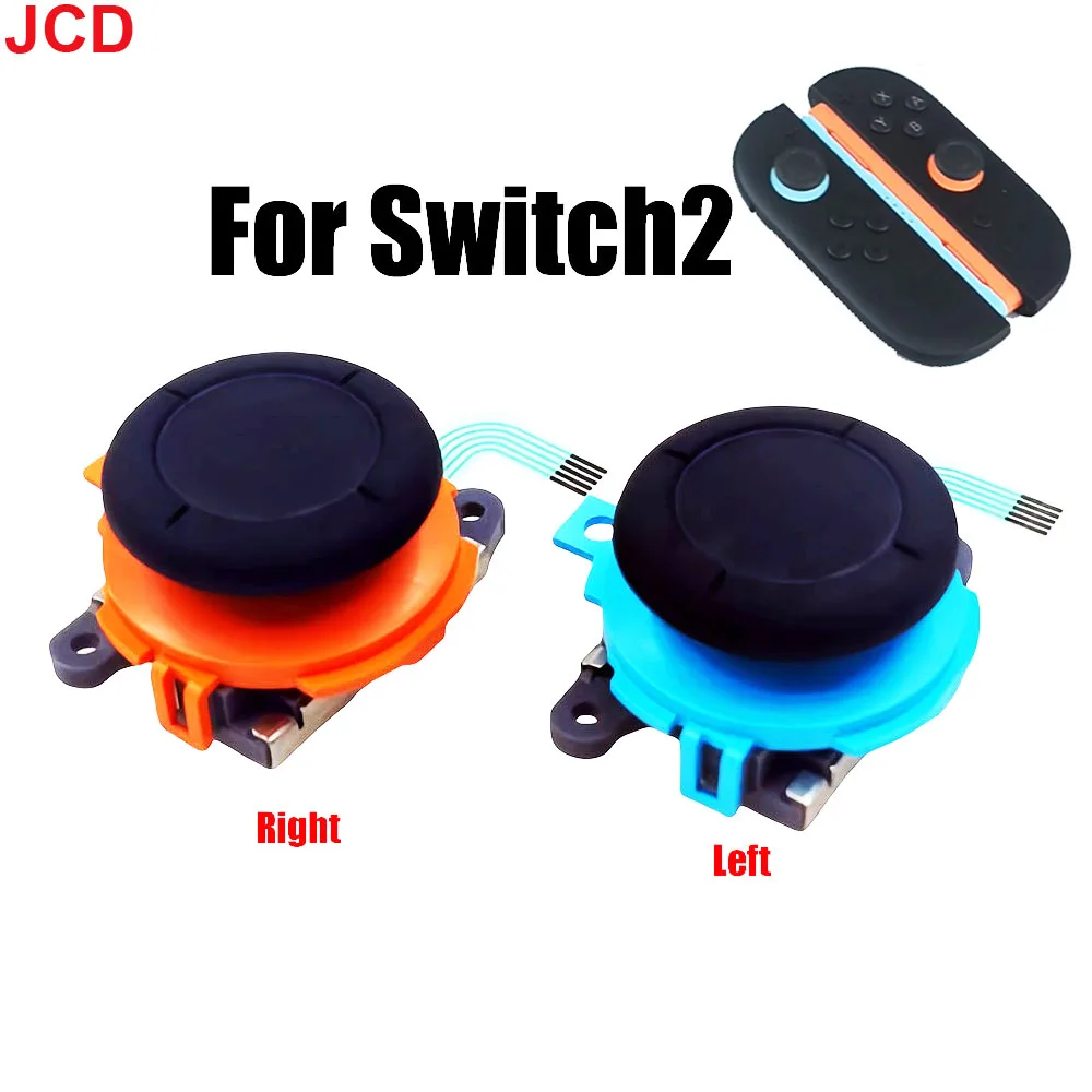 

JCD 1pcs Original New For Nintend Switch 2 NS2 Gamepad Joy Con 3D Analog Joystick Button Thumb Stick Controller Replacement