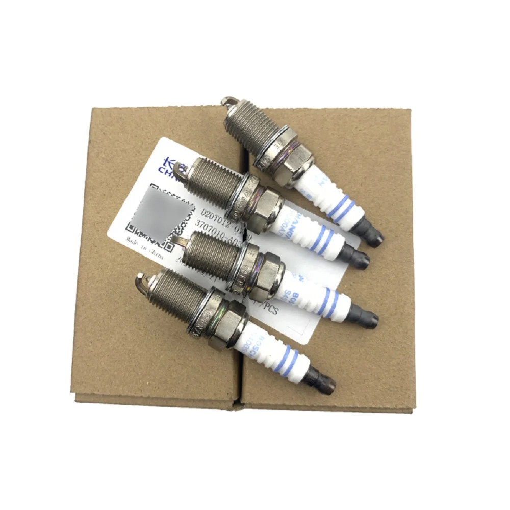 4 Pcs/Set Spark Plugs 2.0T CHANGAN CS75PLUS/CS85/CS95/UNI-T/UNI-V/UNI-K Models 3707010-A03