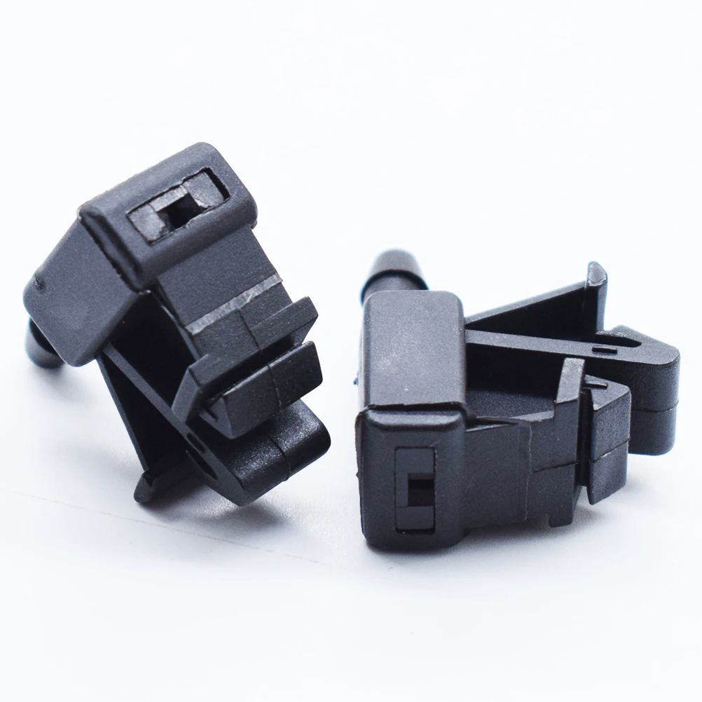 Pair Front Wiper Washer Jet Nozzle Spray For Peugeot Partner Tepee MK2 Liquid Hood Car Parts For Citroen Berlingo 2 2008 - 2018