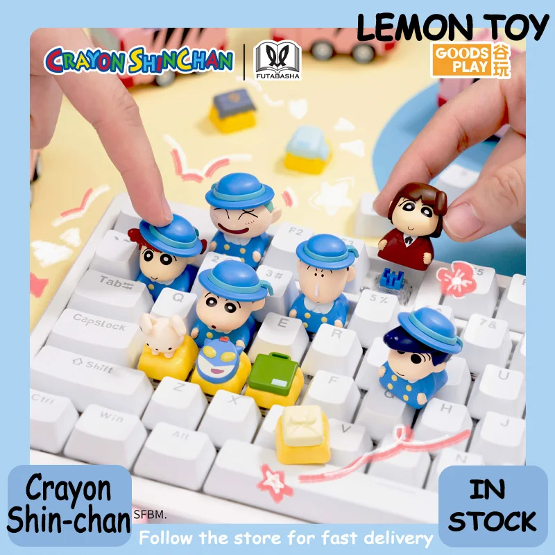 

Оригинальная коллекционная серия 3D-кейкапов Crayon Shin-Chan: Аниме-персонажи в стиле Action Kamen Bus — Сюрприз-бокс для клавиатуры и декора рабочего стола. Модный тренд, идеальный подарок.