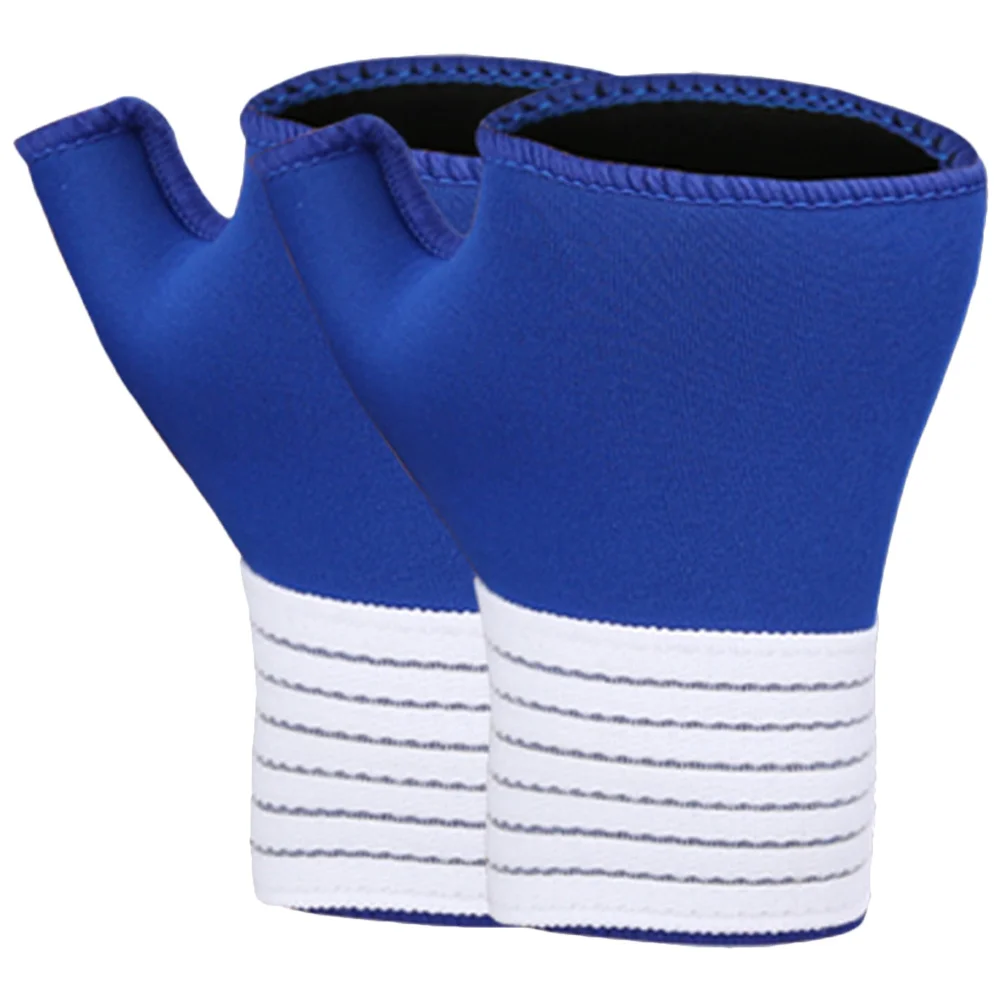 

1Pair Wrist Palm Brace Compression Wrap Fingerless Gloves Breathable Support for Men Women Thumb Brace Wrist Sleeve Hand Braces