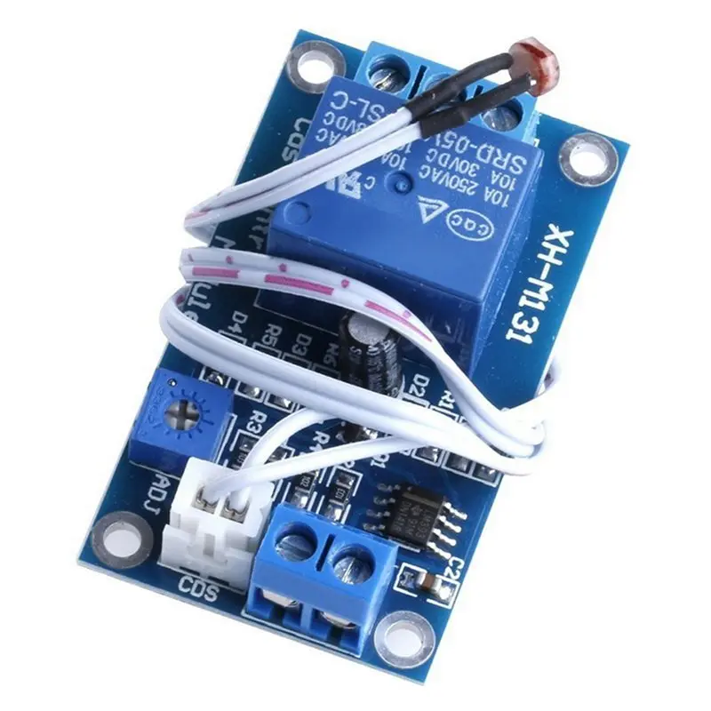 AT29-8X 12V Light Control Switch Photoresistor Relay Module Detection Sensor XH-M131