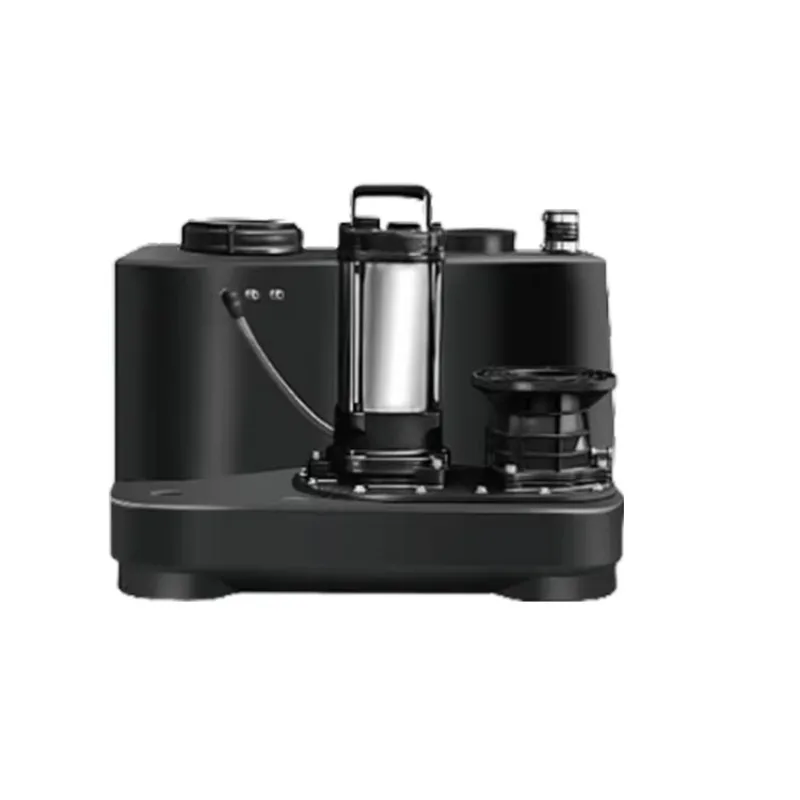 Durable And Quiet PE Material Sewage Lift System For Hotels And Hospitals.