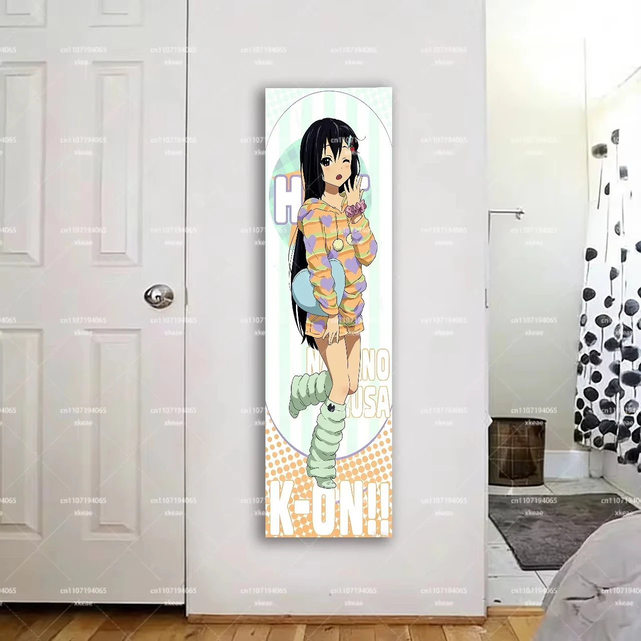 Cute Anime Girl Wall Tapestry Kawaii Character Poster Hanging Fabric Banner Bedroom Living Room Decor Aesthetic Room Wall Gift