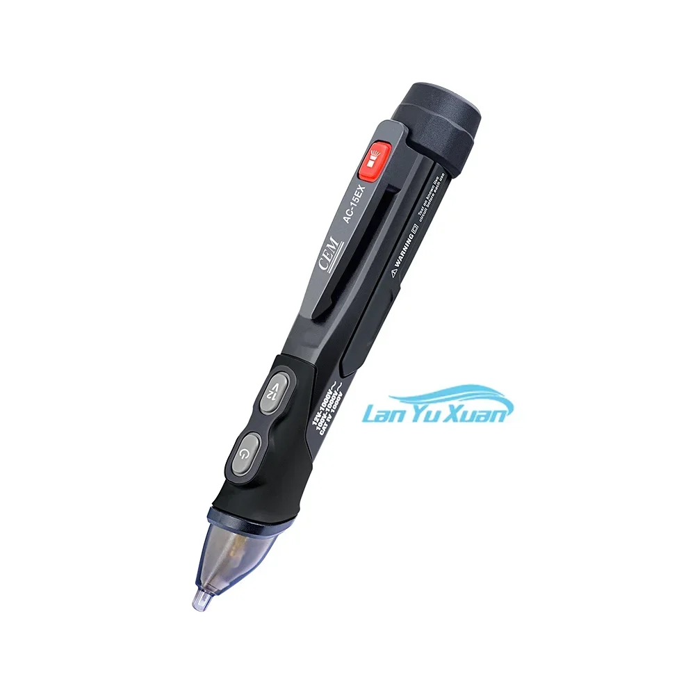 

CEM AC-15EX Non-Contact AC Voltage Detector with ATEX Certificate IP67 Water Proof & 2m Drop-proof Electrical Tester