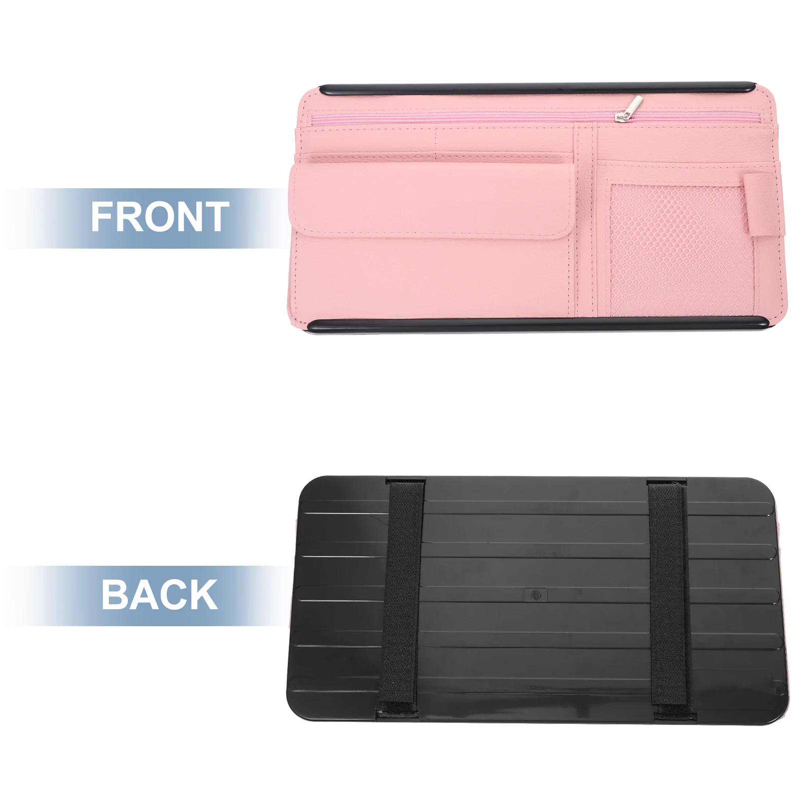 

Visor ganizer Sunglasses Holder Eyeglass Hanger Storage Bag Auto Accessories Visor Case Fits Most Vehicles Practical