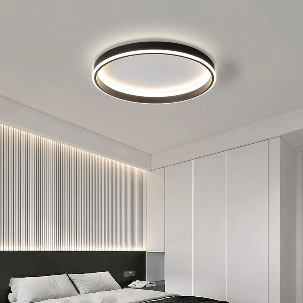 Lâmpada moderna do teto LED para Home Decor, Lustre do teto, Luminária, Brilho, Sala de estar, Sala de jantar, Estudo, Vestiário, Quarto