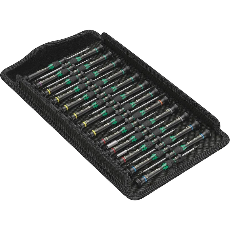 

Уэра - 5134000001 Набор отверток Kraftform Micro Precision Big Pack 1, для электронного применения, 25 предметов