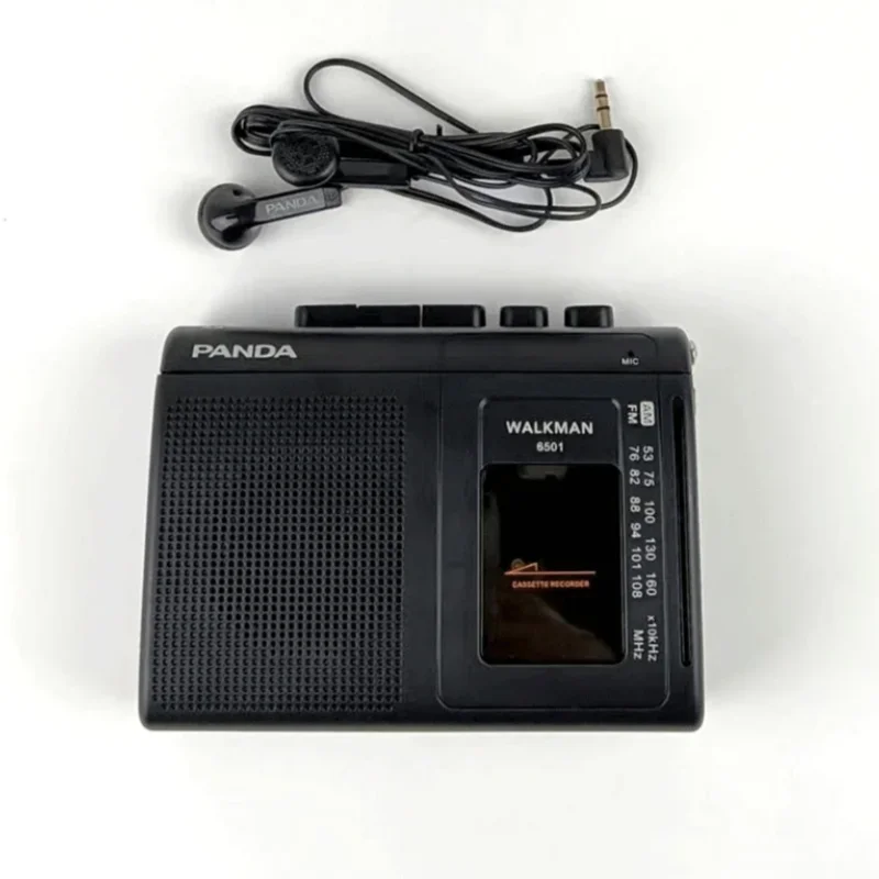 

PANDA6501 AM/FM 76-108 МГц радио ретро лента музыкальный рекордер Walkman двухдиапазонный портативный музыкальный плеер поддержка наушников