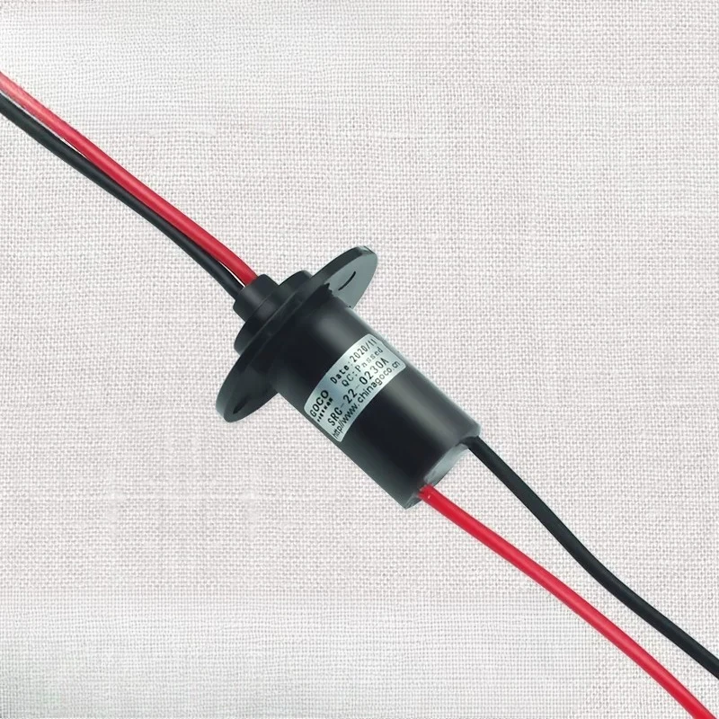 Wind Power Slip Ring Dia.22mm 2/3CH Channels Wires 30A High Current Conductive Slipring for Amusement Equipment Spare Parts
