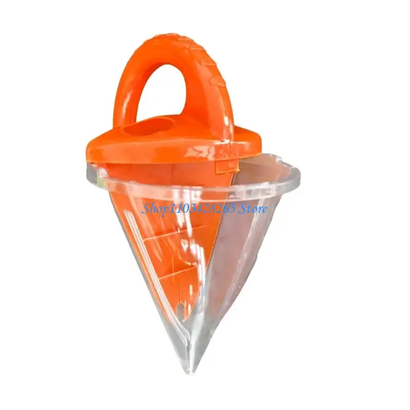 

G2TE Beach Toy for Kids Sand Spilling Funnel Sand Game Gadgets Sand Castles Builder