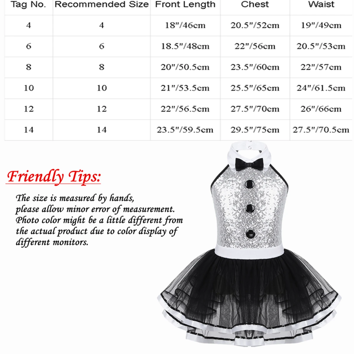 Kids Girls Sequins Leotards Gymnastics Professional Ballet Tutu Dress Modern Lyrical Dancing Costume Girls Ballerina Dance Wear