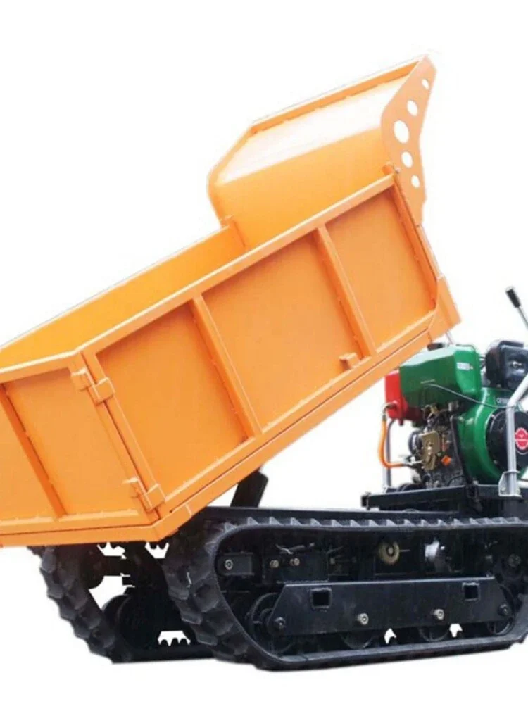 Crawler type new agricultural climbing machine, mountain transport vehicle, all terrain construction site climbing machine