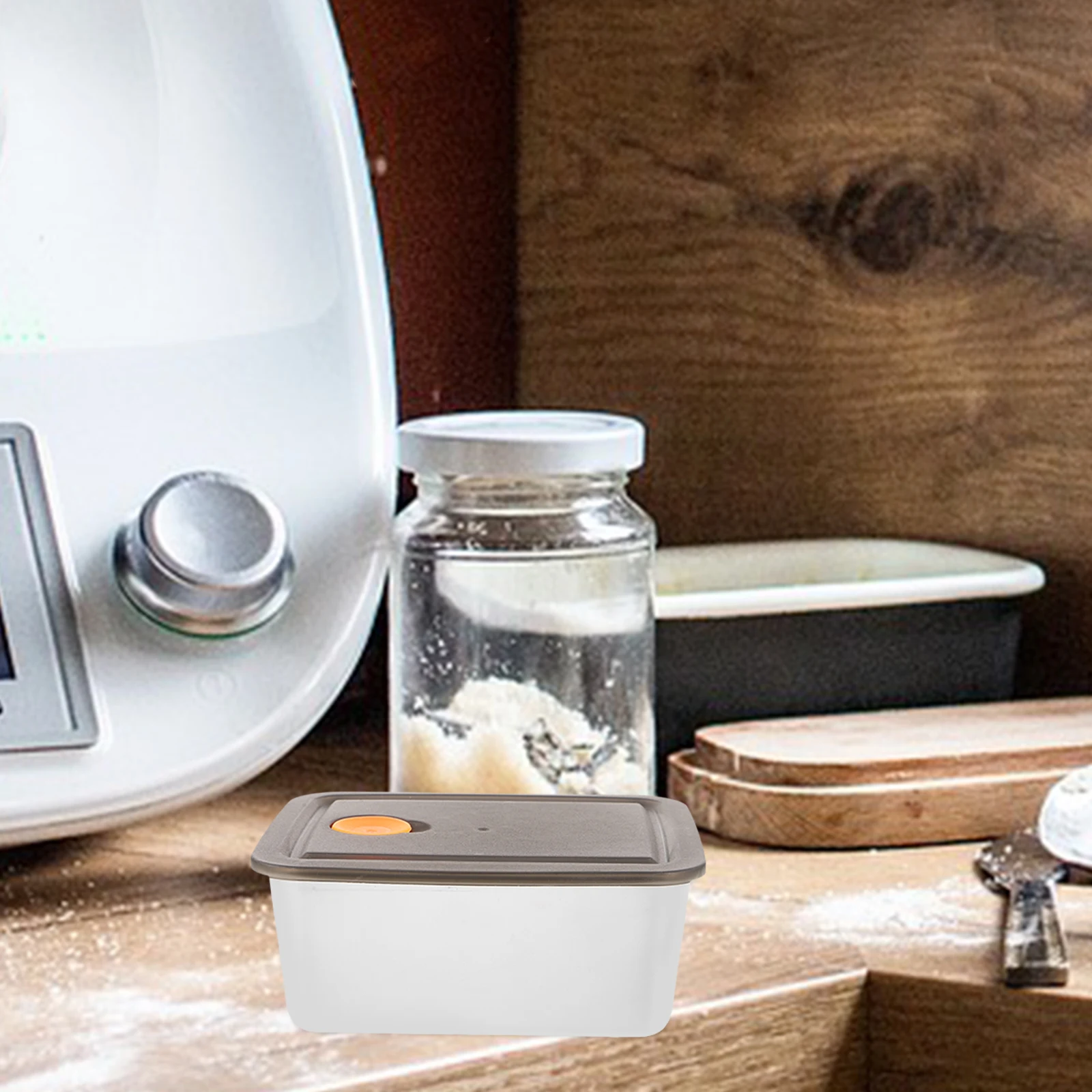 

Stainless Steel Containers Small Lunch Box Reusable Fridge Sealed Food Storage Preservation Tight Sealing